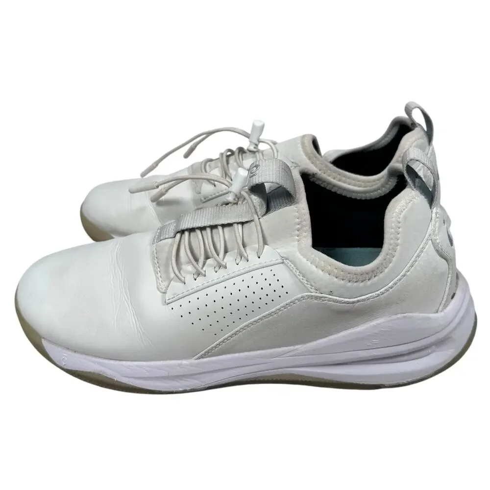 Clove Classic Nursing Shoes Mens 8.5 Womens 10 White Lace Medical Sneakers CL019